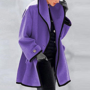 Manteau en Laine Longue