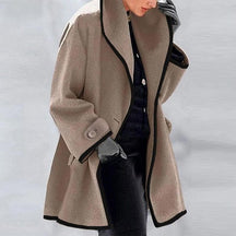 Manteau en Laine Longue