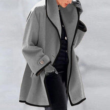 Manteau en Laine Longue