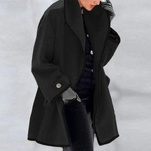 Manteau en Laine Longue