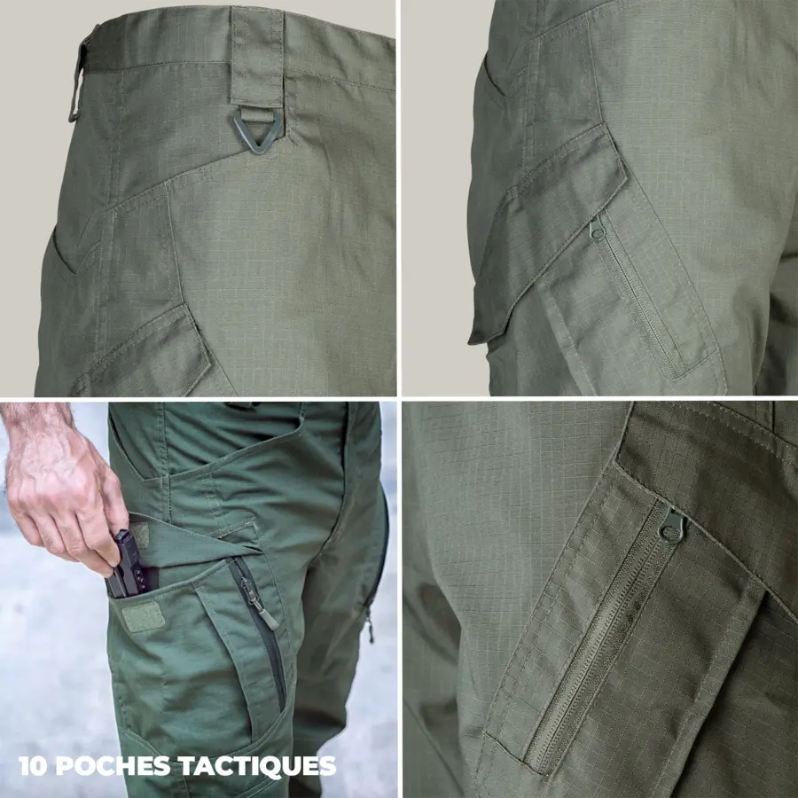 Pantalon Tactique Militaire Indestructible et Imperméable (+ Ceinture Tactique Gratuite)