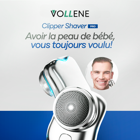 Clipper Shaver PRO - Super Rasoir Électrique Portable