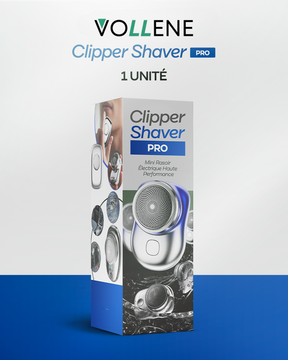 Clipper Shaver PRO - Super Rasoir Électrique Portable