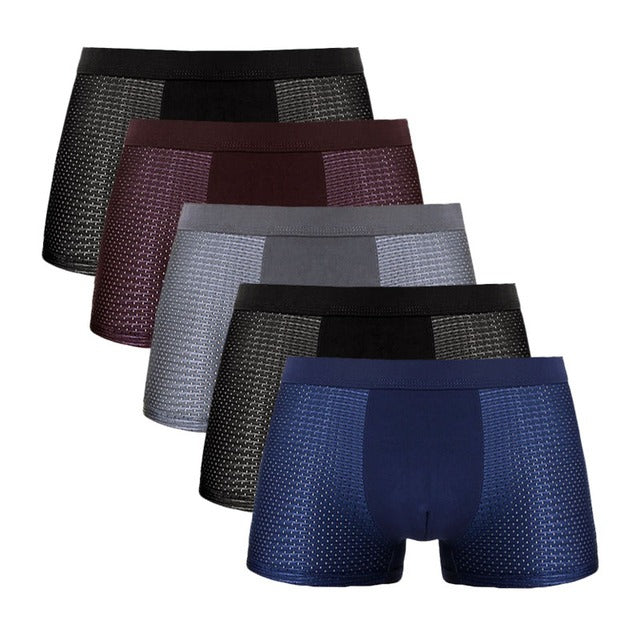 Kit de 10 Boxers en Fibre de Bambou