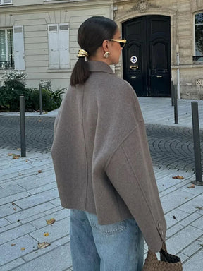 Manteau Chic Classique D’hiver